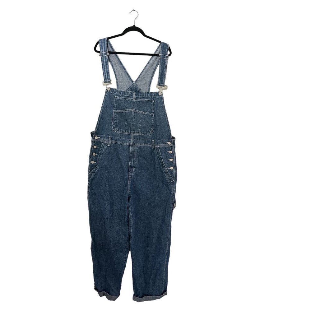 Bib Overalls Dark jean Heavy weigth XL Geniine Dungarees